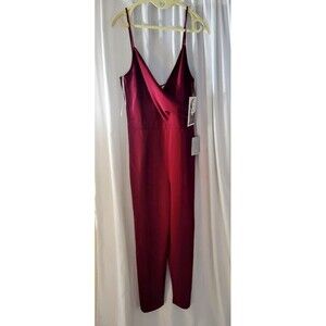 NWT Love, Nickie Lew Pantsuit, Women's L, Spaghetti Straps, Gorgeous